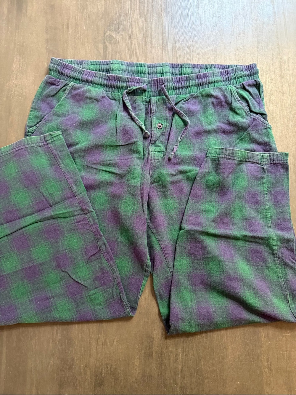 Royal Class Plaid Flannel Pajama Lounge Pants XL